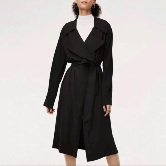 Aritzia Babaton - Flowy Trench Coat - Picture 3 of 15